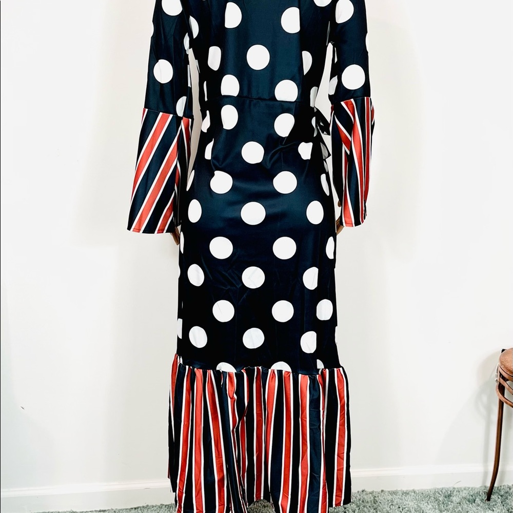 Elegant Duster / Wrap Dress: 2X - Picture 10 of 14